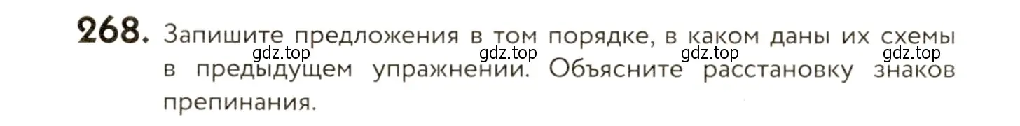 Условие номер 268 (страница 178) гдз по русскому языку 9 класс Пичугов, Еремеева, учебник