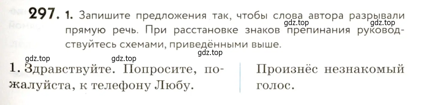 Условие номер 297 (страница 195) гдз по русскому языку 9 класс Пичугов, Еремеева, учебник