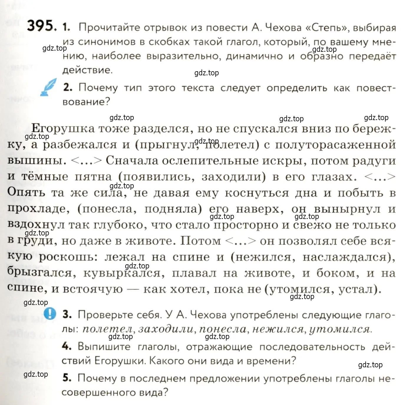 Условие номер 395 (страница 249) гдз по русскому языку 9 класс Пичугов, Еремеева, учебник