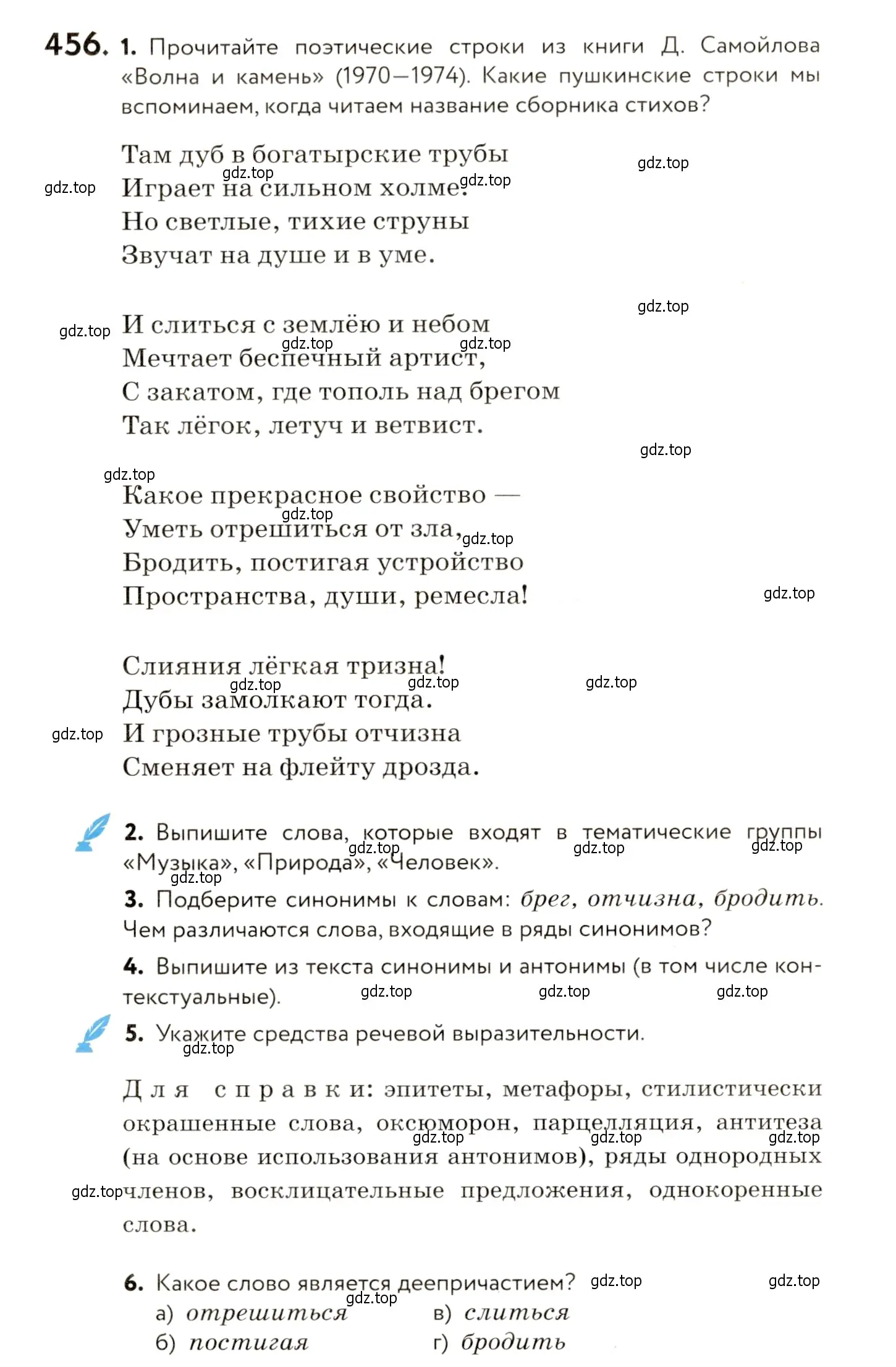 Условие номер 456 (страница 310) гдз по русскому языку 9 класс Пичугов, Еремеева, учебник