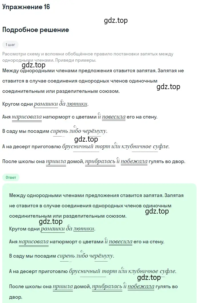 Решение 2. номер 16 (страница 19) гдз по русскому языку 9 класс Пичугов, Еремеева, учебник