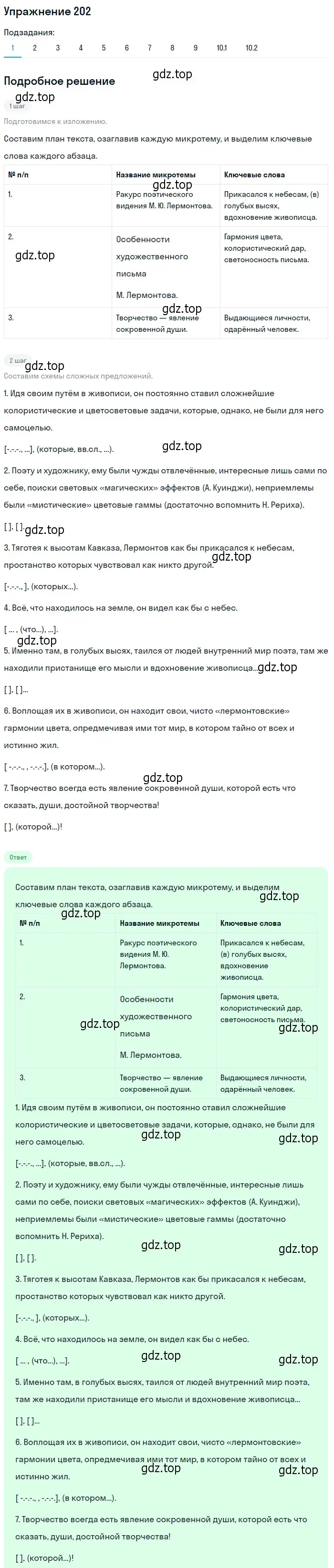 Решение 2. номер 202 (страница 143) гдз по русскому языку 9 класс Пичугов, Еремеева, учебник