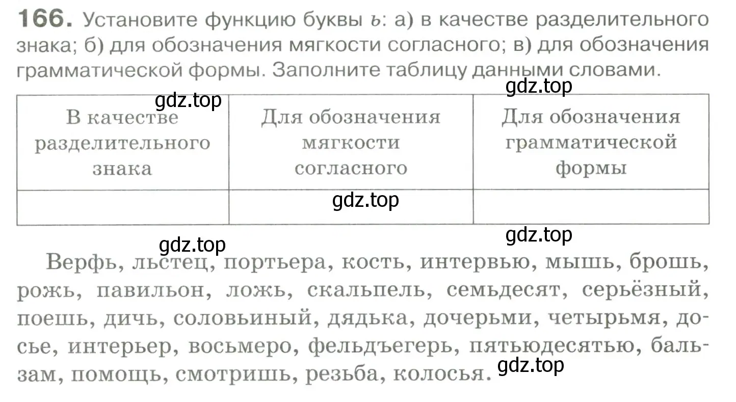 Условие номер 166 (страница 151) гдз по русскому языку 10-11 класс Гольцова, Шамшин, учебник 1 часть