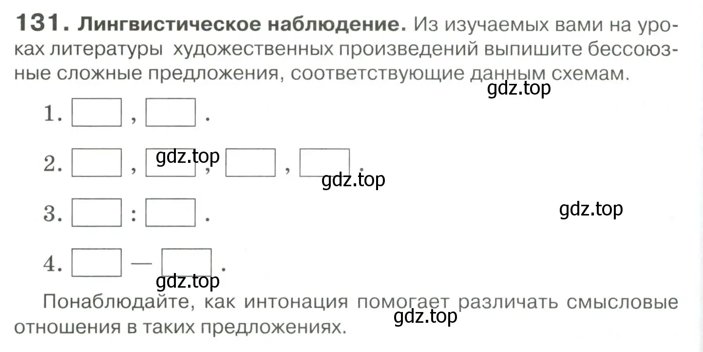 Условие номер 131 (страница 182) гдз по русскому языку 10-11 класс Гольцова, Шамшин, учебник 2 часть