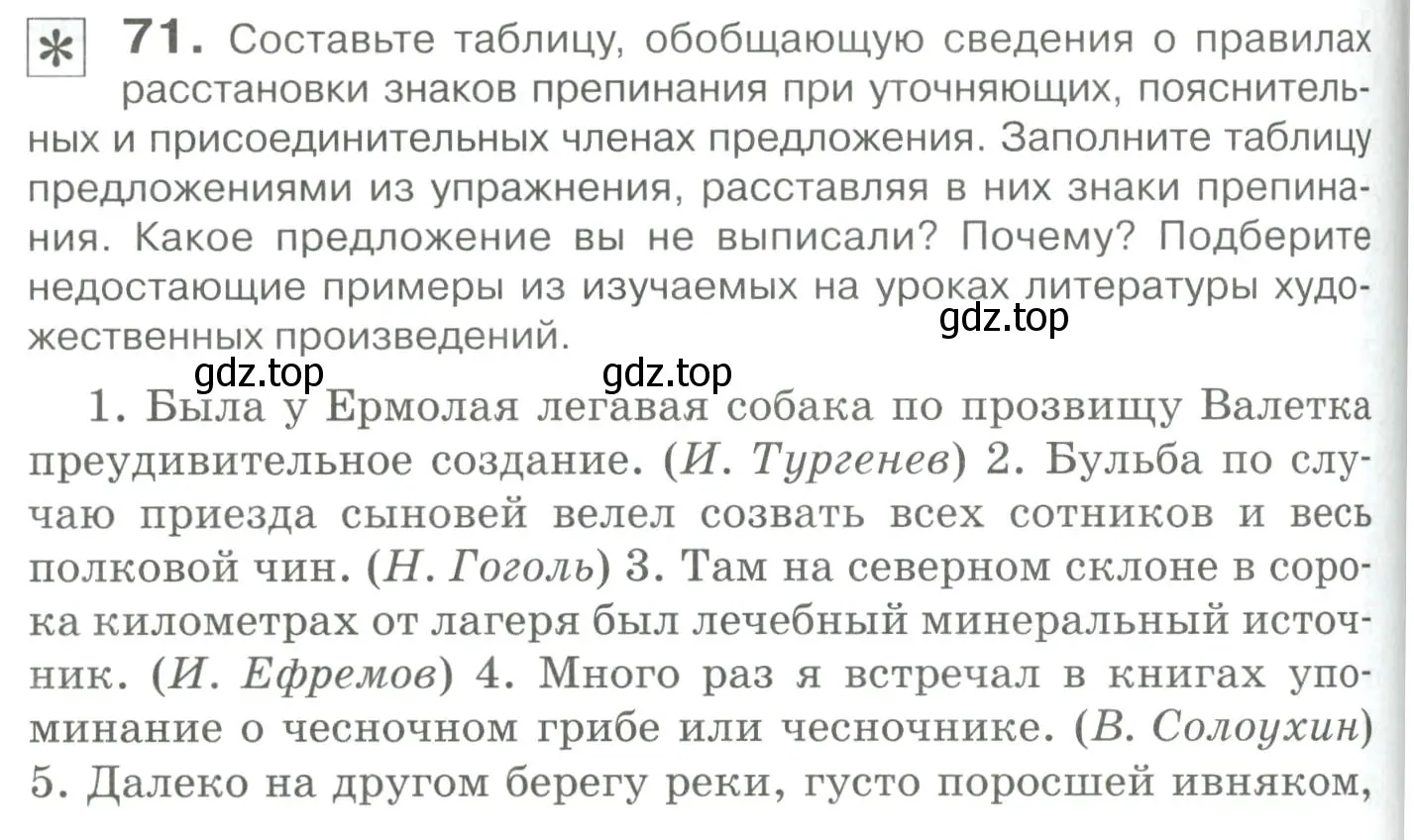 Условие номер 71 (страница 96) гдз по русскому языку 10-11 класс Гольцова, Шамшин, учебник 2 часть