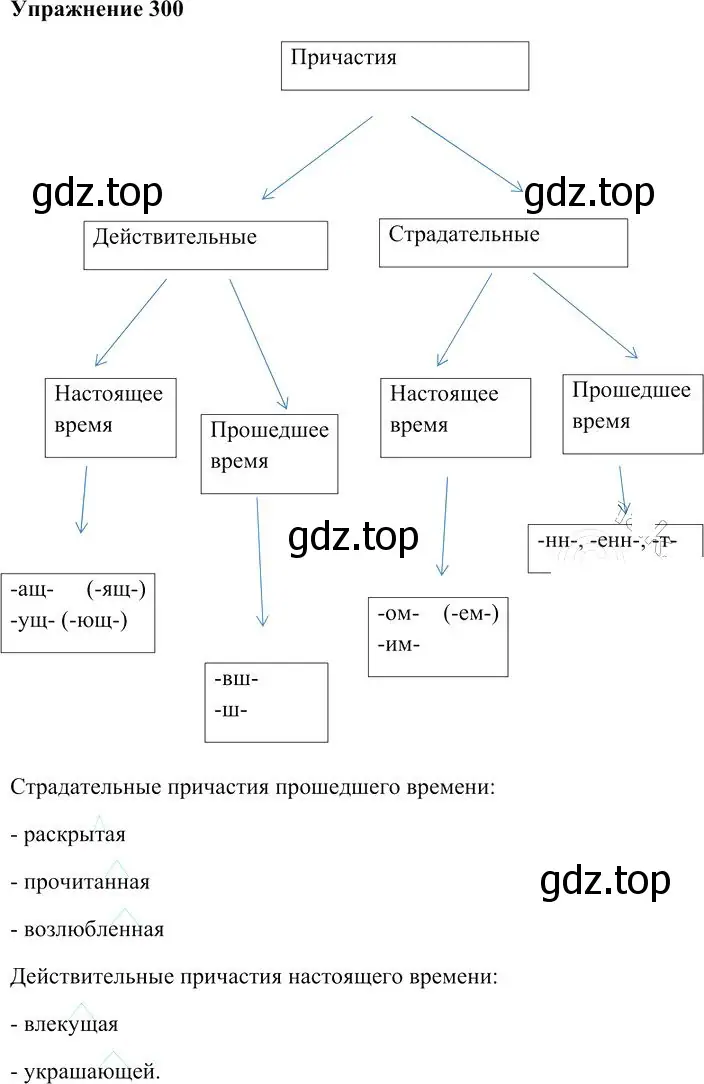 Решение 3. номер 300 (страница 276) гдз по русскому языку 10-11 класс Гольцова, Шамшин, учебник 1 часть