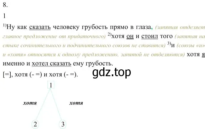 Решение 3. номер 8 (страница 170) гдз по русскому языку 10-11 класс Гольцова, Шамшин, учебник 2 часть