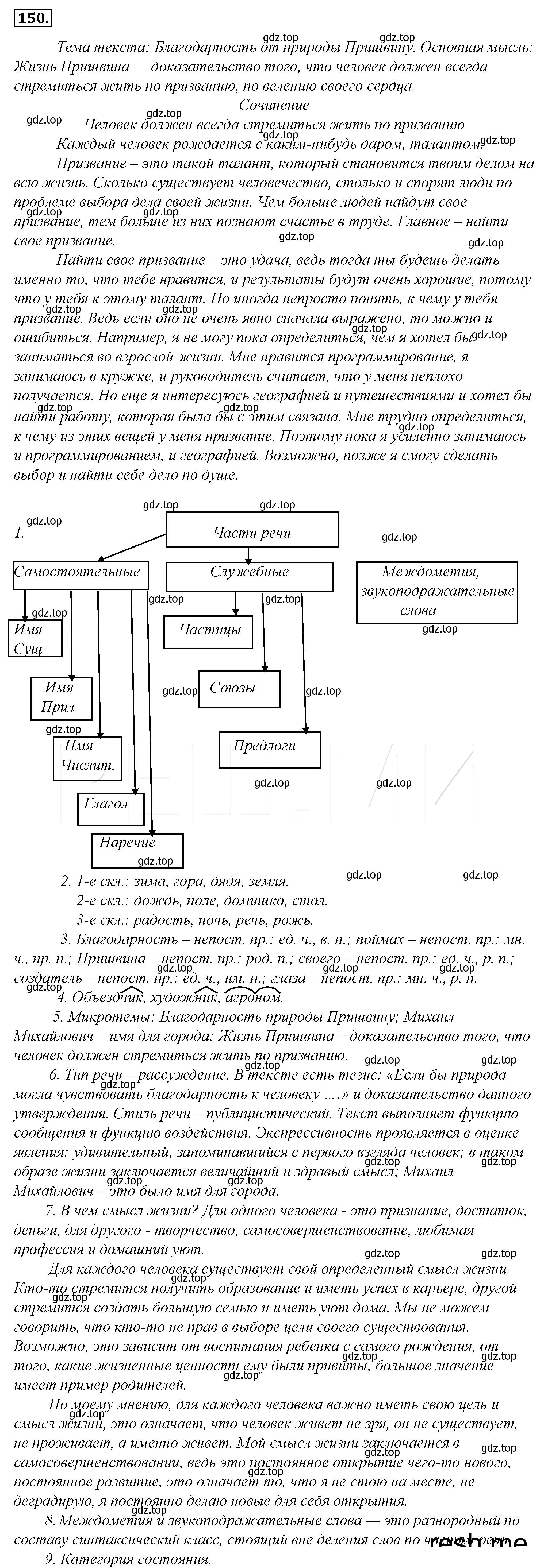 Решение 4. номер 174 (страница 169) гдз по русскому языку 10-11 класс Гольцова, Шамшин, учебник 1 часть