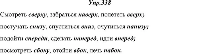 Решение 3. номер 338 (страница 216) гдз по русскому языку 10-11 класс Греков, Крючков, учебник