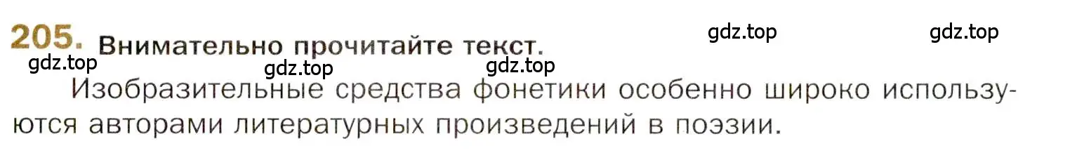 Условие номер 205 (страница 317) гдз по русскому языку 10 класс Гусарова, учебник