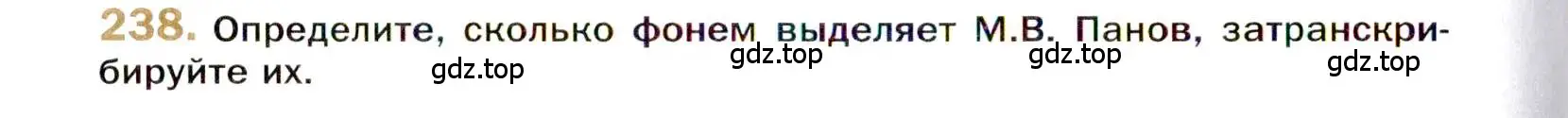 Условие номер 238 (страница 336) гдз по русскому языку 10 класс Гусарова, учебник
