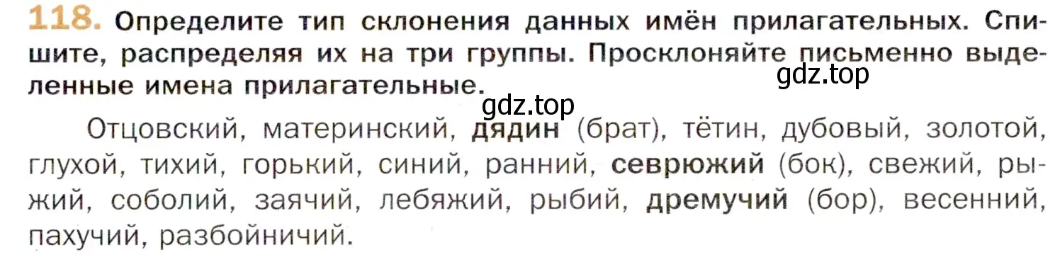 Условие номер 118 (страница 201) гдз по русскому языку 11 класс Гусарова, учебник