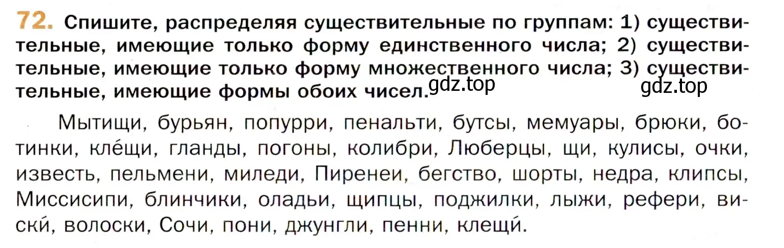 Условие номер 72 (страница 132) гдз по русскому языку 11 класс Гусарова, учебник