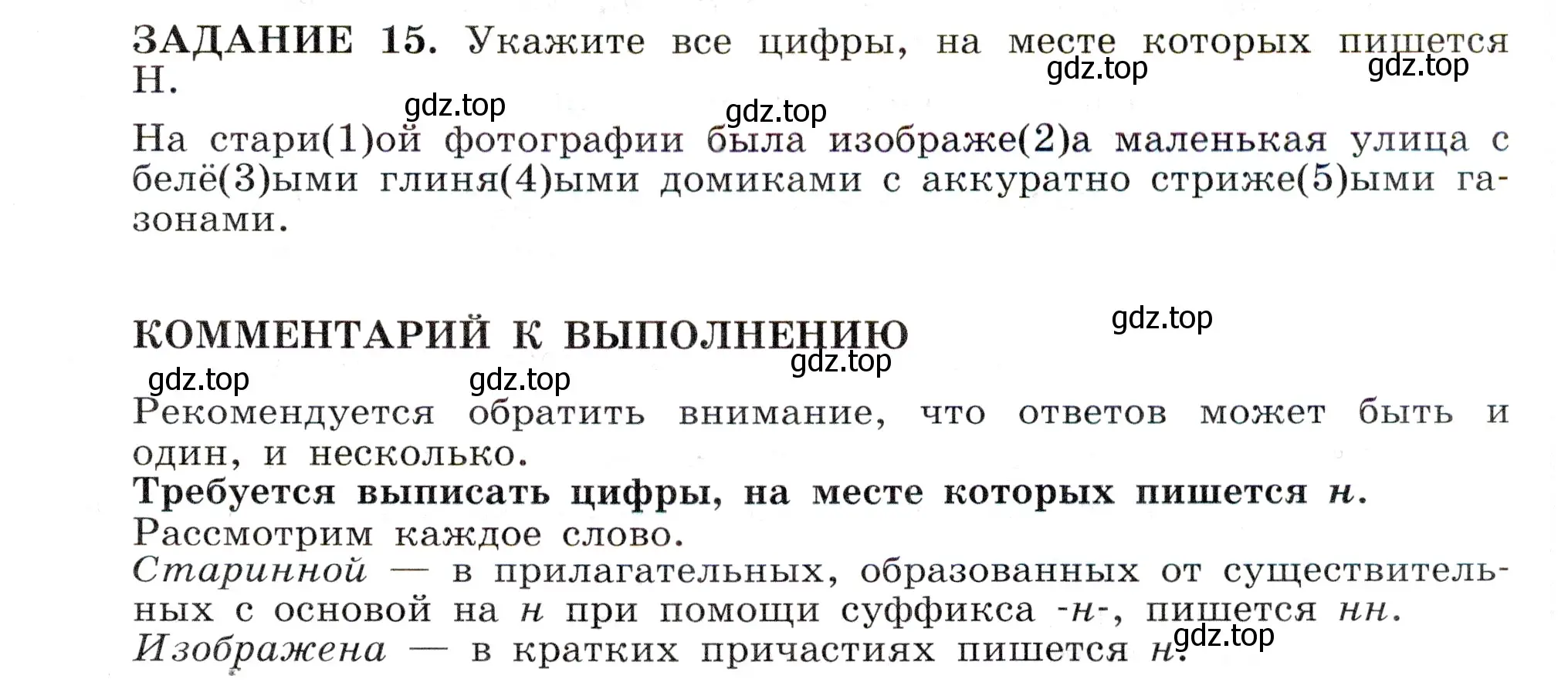 Условие номер 15 (страница 23) гдз по русскому языку 11 класс Маслов, Бондарцова, тетрадь-тренажёр