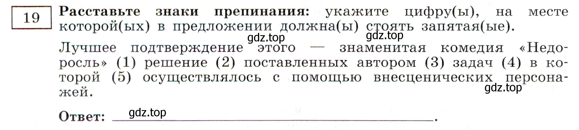 Условие номер 19 (страница 14) гдз по русскому языку 11 класс Маслов, Бондарцова, тетрадь-тренажёр