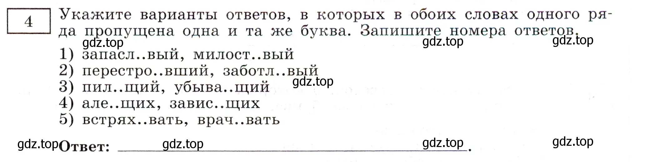 Условие номер 4 (страница 45) гдз по русскому языку 11 класс Маслов, Бондарцова, тетрадь-тренажёр