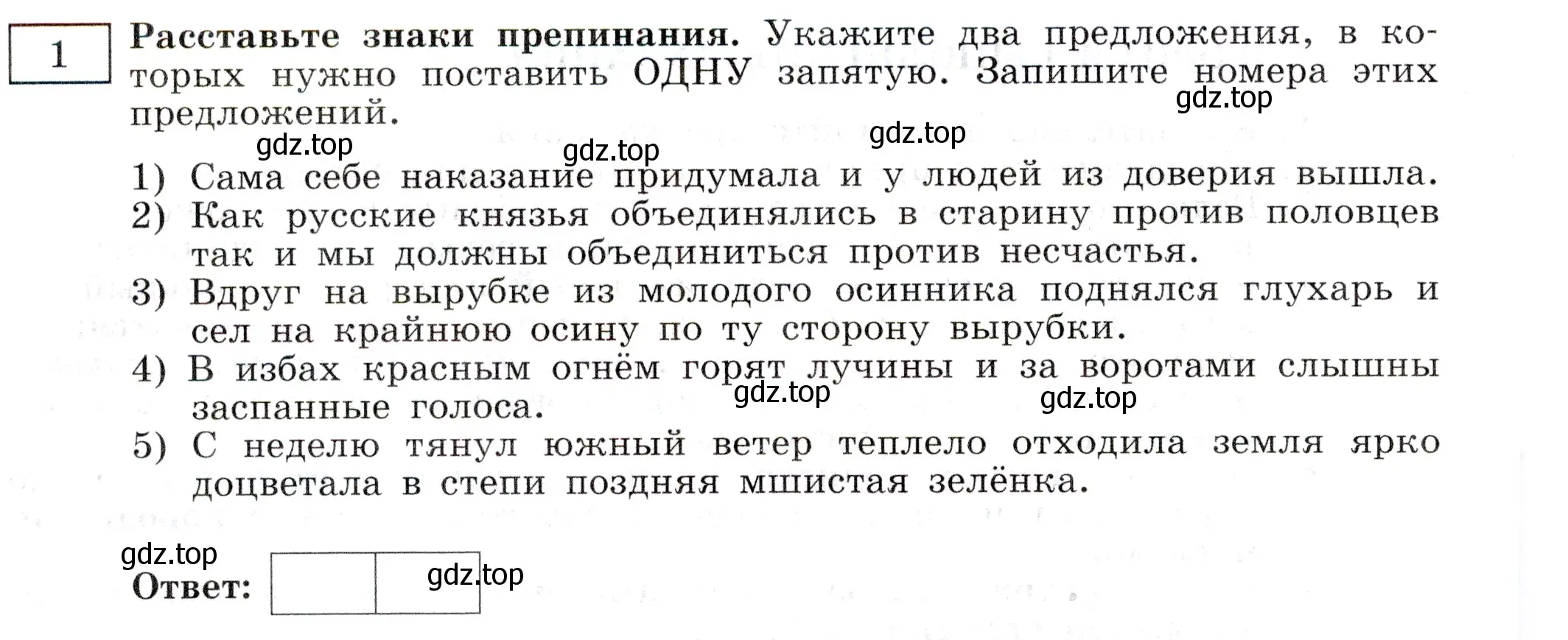 Условие номер 1 (страница 60) гдз по русскому языку 11 класс Маслов, Бондарцова, тетрадь-тренажёр